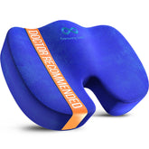 Everlasting Comfort Doctor Recommended Memory Foam Seat Cushions for Office Chairs - HSA FSA Eligible Tailbone Pain Relief Cushion, Sciatica & Back Support, Office Chair Cushion & Car Seat Cushion